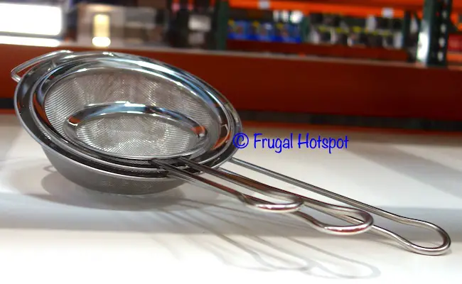 Miu Stainless Steel Mesh Strainers Costco Display Miu Stainless Steel Mesh Strainers Costco Display