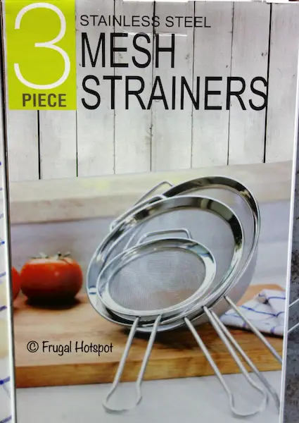 Miu Stainless Steel Mesh Strainers Costco Miu Stainless Steel Mesh Strainers Costco