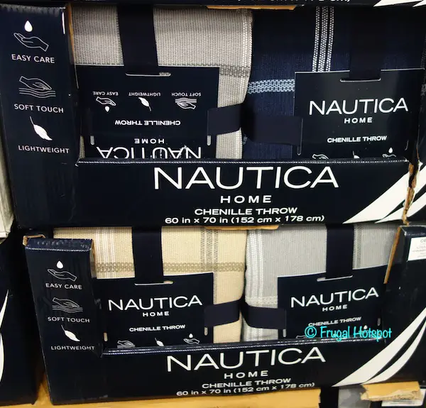 Nautica Home Chenille Throw Costco