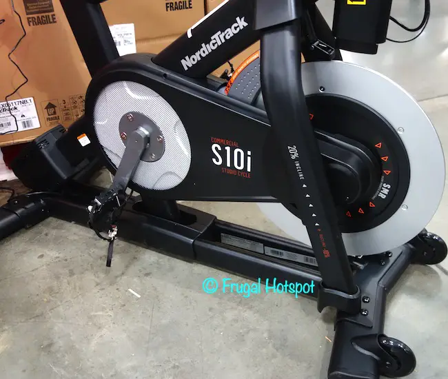 NordicTrack Commercial S10i Studio Cycle Wheel Costco Display