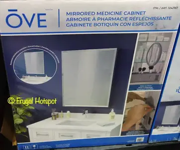 Costco Ove Decors Carlow Mirrored Medicine Cabinet 139 99