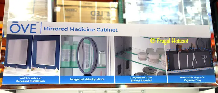 Ove Decors Carlow Mirrored Medicine Cabinet Description Costco