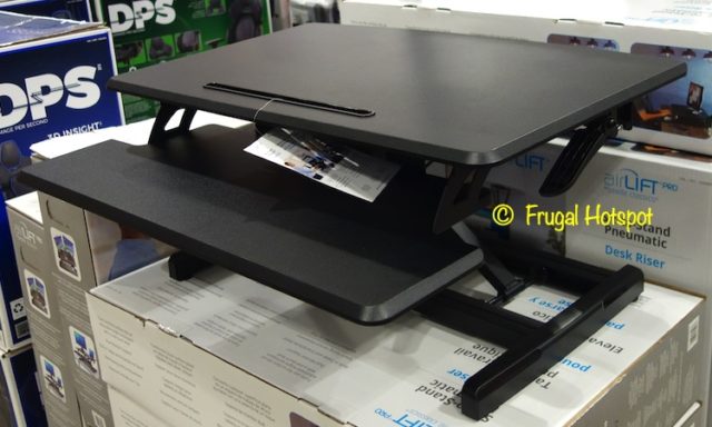 Seville Classics airLIFT Sit-to-Stand Desk Riser on Sale at Costco!