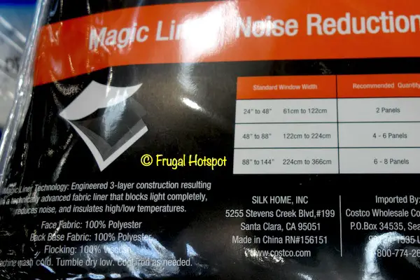 SunBlk Total Blackout Curtains 2-Panels Description Costco SunBlk Total Blackout Curtains 2-Panels Description Costco