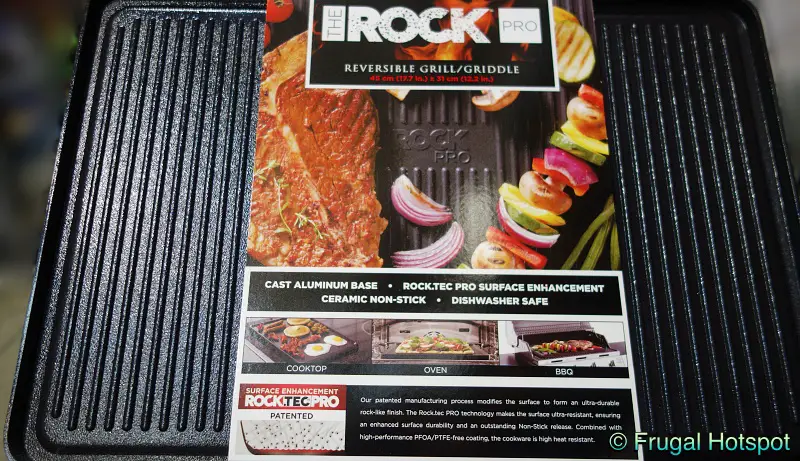 The Rock Pro Reversible Grill : Griddle | Costco Display