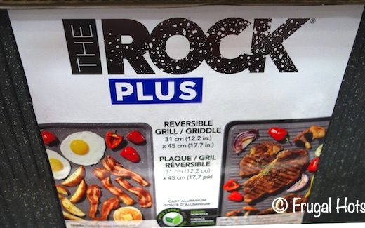 The Rock Reversible Grill : Griddle Pan Costco