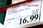 The Rock Reversible Grill Griddle Pan Costco Sale price The Rock Reversible Grill Griddle Pan Costco Sale price
