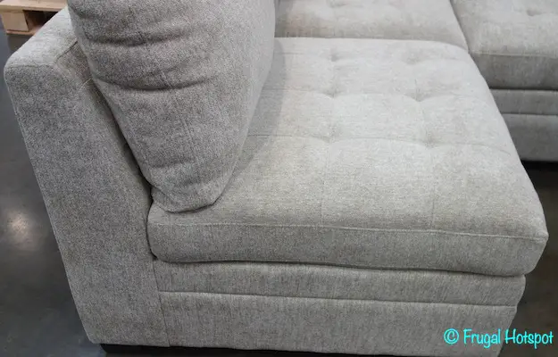 Thomasville 6-Piece Modular Fabric Sectional Chair Costco Display Thomasville 6-Piece Modular Fabric Sectional Chair Costco Display