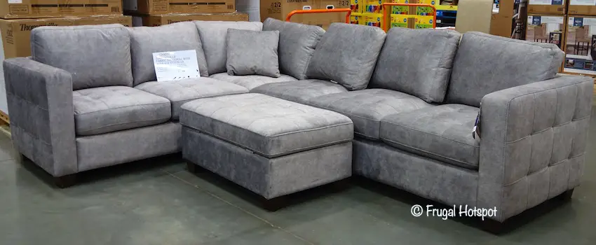 Thomasville Kylie Fabric Sectional Costco Display