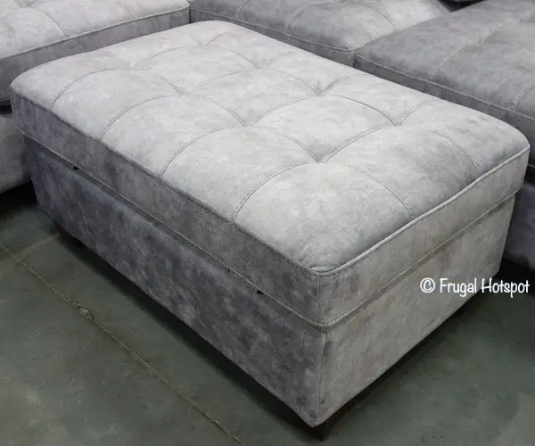 Thomasville Kylie Fabric Sectional Ottoman Costco Display Thomasville Kylie Fabric Sectional Ottoman Costco Display