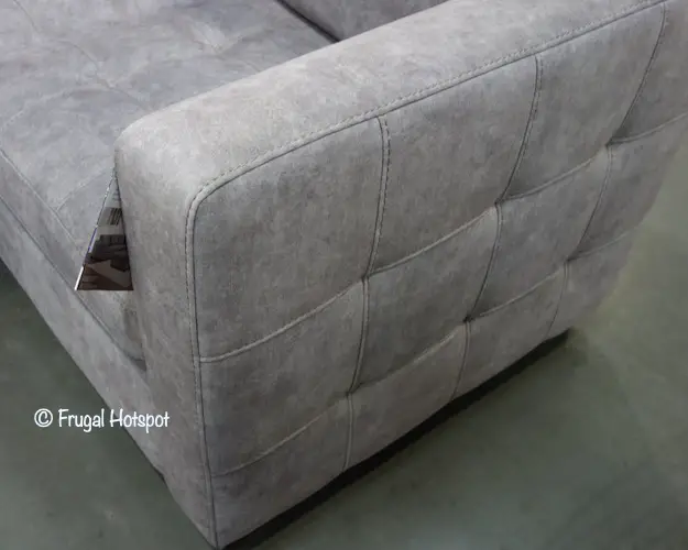Thomasville Kylie Fabric Sectional Side View Costco Display Thomasville Kylie Fabric Sectional Side View Costco Display