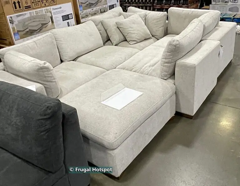 Thomasville 6Pc Modular Fabric Sectional is back at Costco!