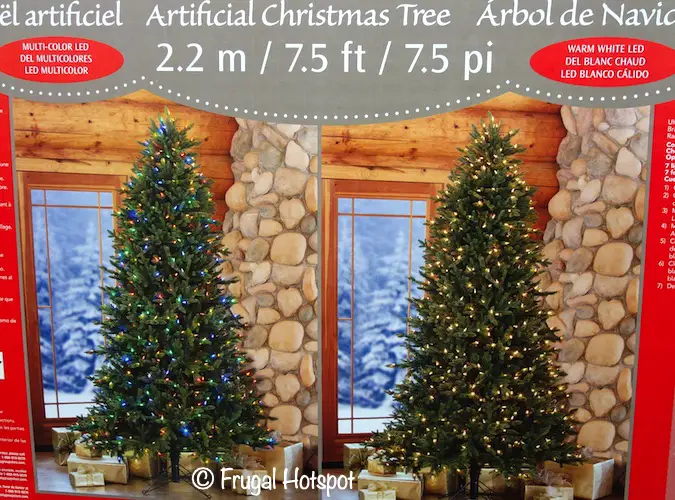 7.5' Pre-Lit Artificial Christmas Tree 2020 | Costco
