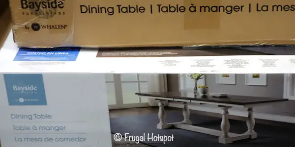 Bayside Furnishings Ashlyn Dining Table | Costco