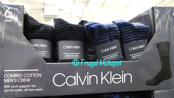 Calvin Klein Men's Cushioned Crew Sock 6-pairs | Costco
