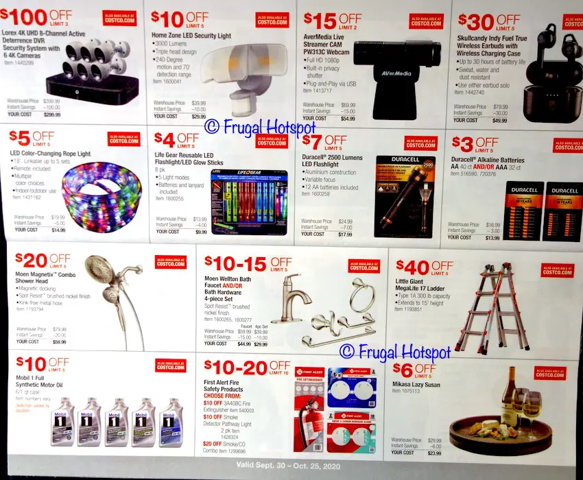 Costco OCTOBER 2020 Coupon Book | Page 5