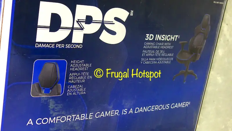 DPS 3D Insight Gaming Chair Blue | Costco