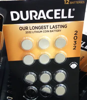 Duracell Lithium 2032 Coin Batteries | Costco