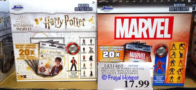 Harry Potter or Marvel Nano Metalfigs 20-count | Costco