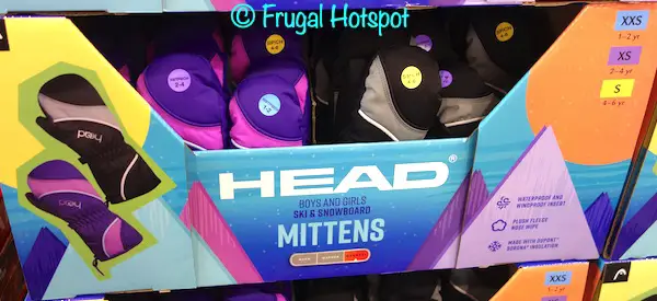 Head Jr. Ski Mittens | Costco