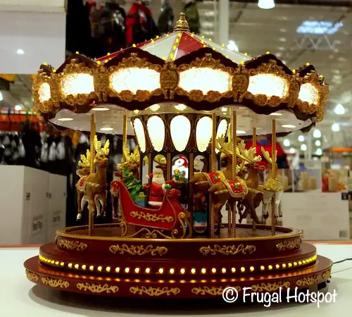 Holiday Carousel with Animation and LED Lights | Costco