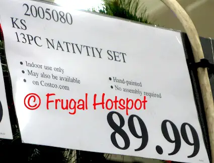 Kirkland Signature Hand-Painted Nativity Set 2020 | Costco Price