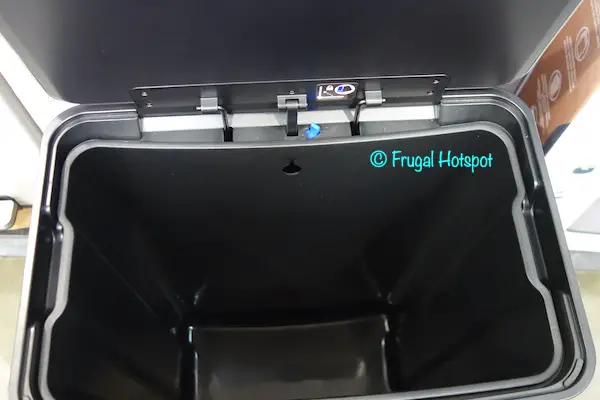 Kohler 12.4 Gallon Step Trash Bin Interior | Costco Display