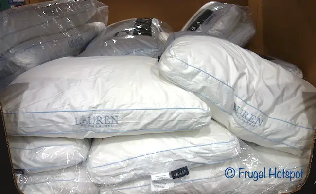 Lauren Ralph Lauren Down Alternative Standard Queen Size Pillow | Costco Display