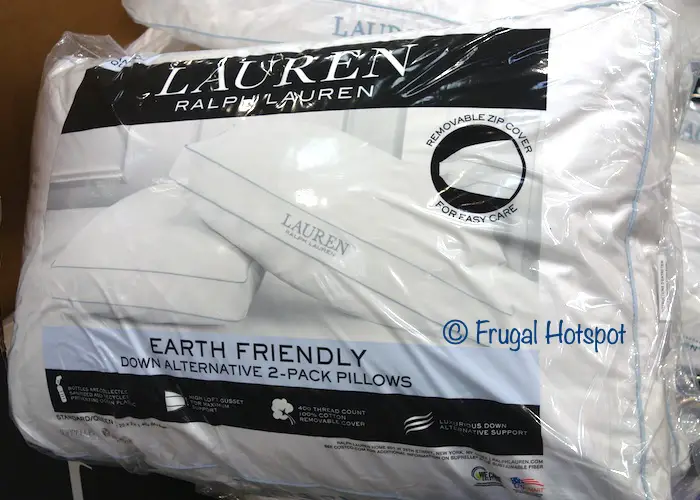 Costco Sale Lauren Ralph Lauren Down Alternative Pillow 2 Pack