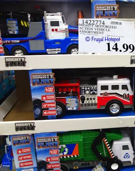 Mighty Fleet Motorized Action Vehicle | Costco 1422774