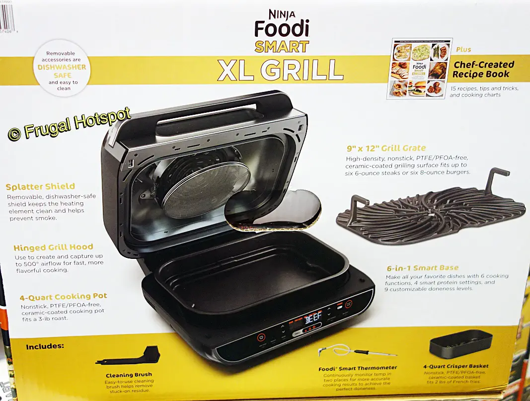 Ninja Foodi Smart XL Indoor Grill | features | Costco
