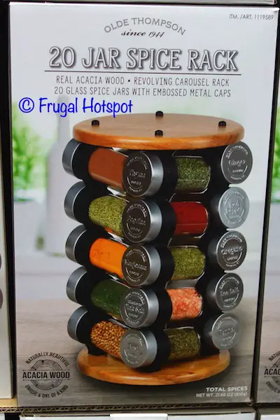 Olde Thompson 20 Jar Spice Rack | Costco