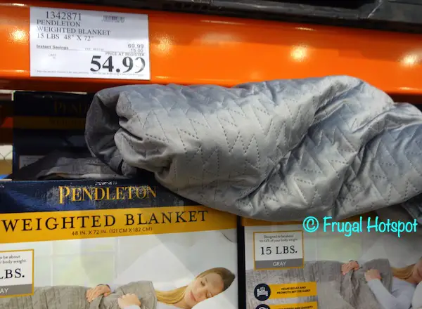 Pendleton Weighted Blanket on Sale at Costco!