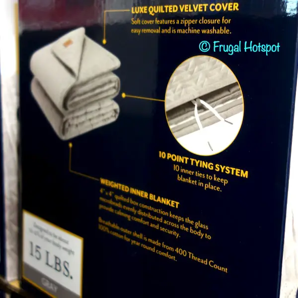 Pendleton 15 Lb Weighted Blanket Description | Costco