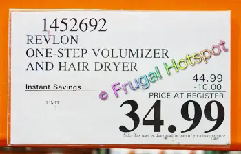 Revlon One-Step Volumizer Titanium Max Edition | Costco Sale Price