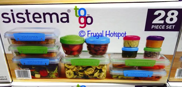 Sistema To Go 28-Piece Food Storage Set | Costco