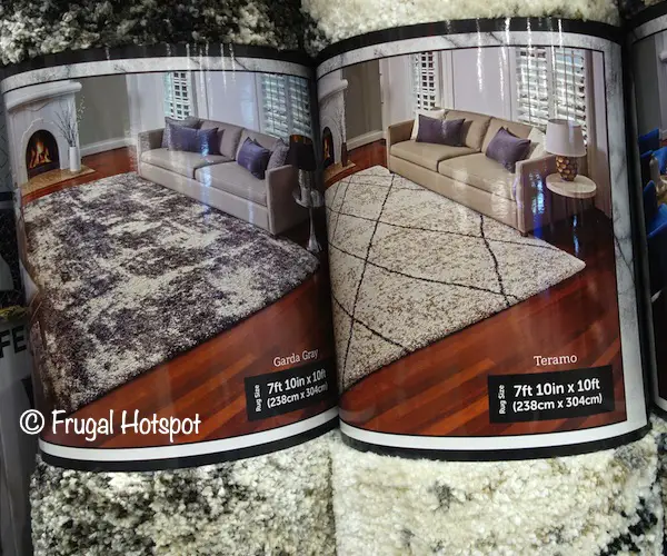 Thomasville Hudson 7x10 Shag Rug Garda Gray and Teramo | Costco