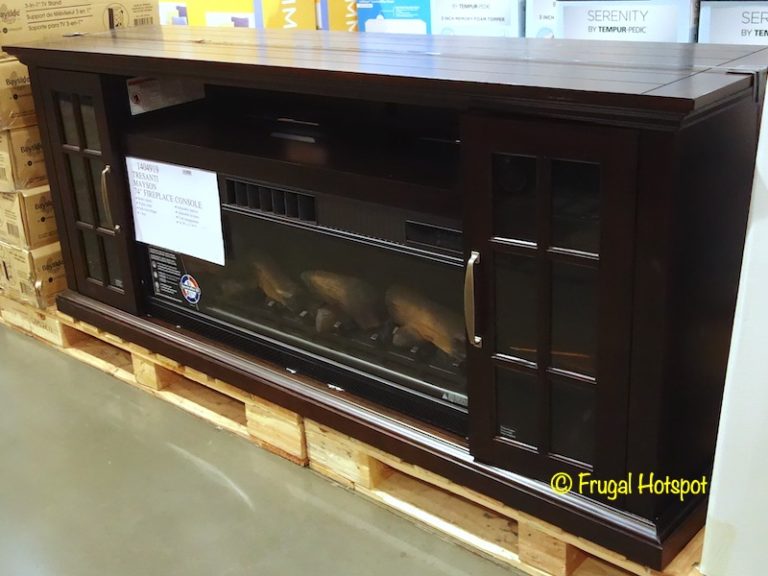 Tresanti Mayson Fireplace Console on Sale at Costco!