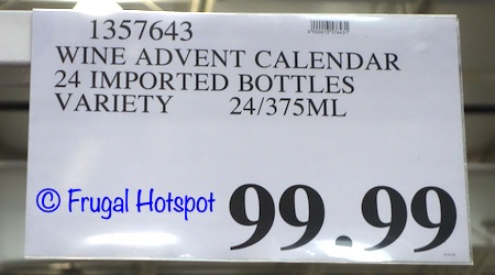 Wine Advent Calendar 2020 | Costco Price