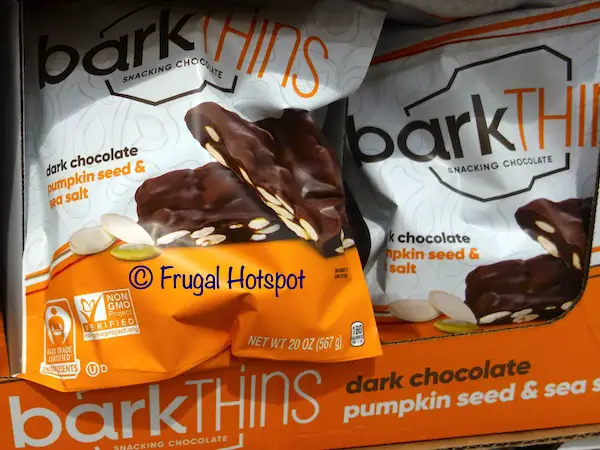 Bark Thins Dark Chocolate Pumpkin Seed | Costco