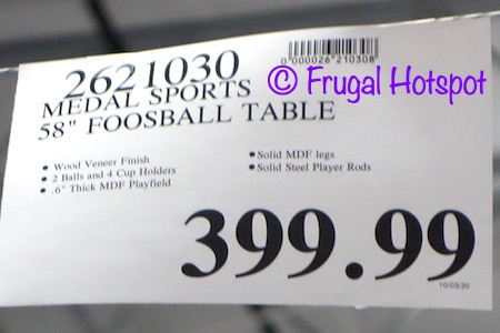 Barrington Foosball Table | Costco Price