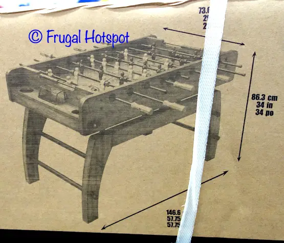 Barrington Foosball Table Dimensions | Costco