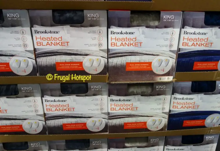 Brookstone Heated Blanket - Costco Sale! | Frugal Hotspot