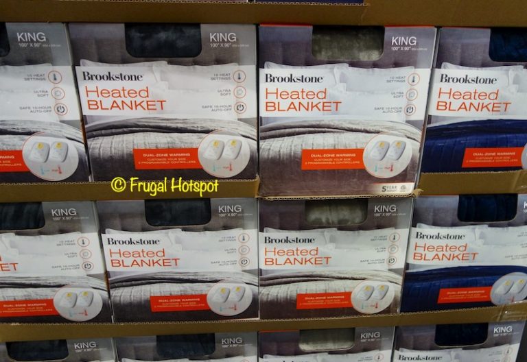 Brookstone Heated Blanket Costco Sale! Frugal Hotspot