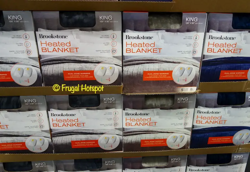 Brookstone Heated Blanket King Size | Costco