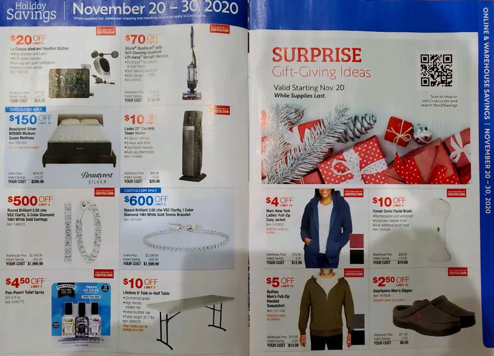 Costco Holiday Savings Coupon Book | November 2020 | Page 12