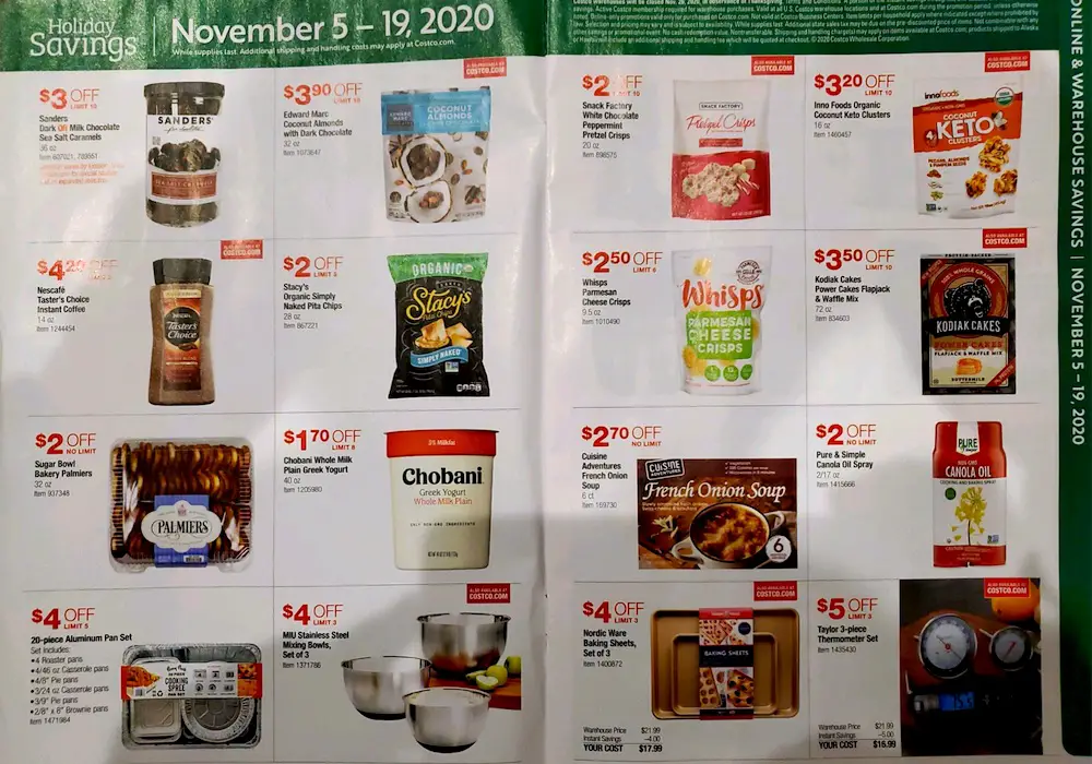 Costco Holiday Savings Coupon Book | November 2020 | Page 2