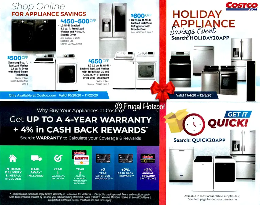 Costco NOVEMBER 2020 Coupon Book Page 3