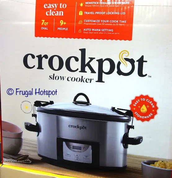 Crockpot Cook Carry 7-Qt Slow Cooker | Costco