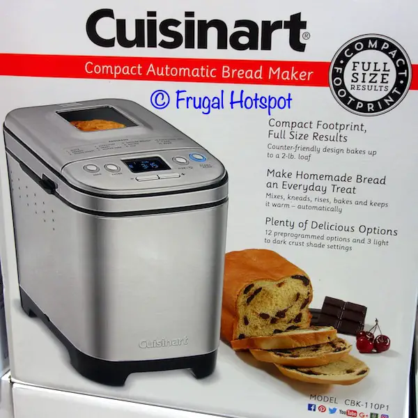 Featured image of post Cuisinart Bread Maker Up To 2Lb Loaf New Compact Automatic Choose from a dozen programmed options then select the crust color and load size to customize the results